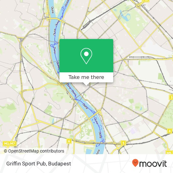 Griffin Sport Pub, Képíró utca 3 1053 Budapest map