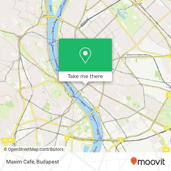 Maxim Cafe, Kálvin tér 5 1053 Budapest map