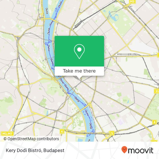 Kery Dodi Bistró, Magyar utca 52 1053 Budapest map