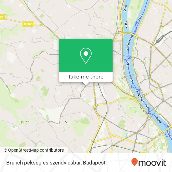 Brunch pékség és szendvicsbár, Böszörményi út 1126 Budapest map