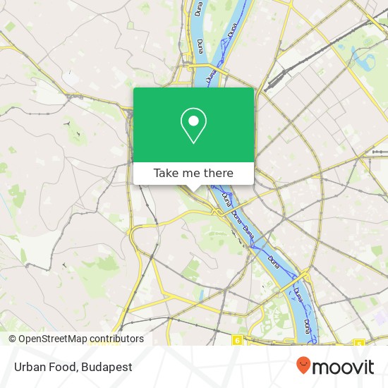 Urban Food, Attila út 27 1013 Budapest map