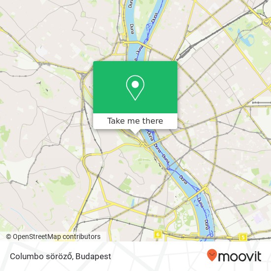 Columbo söröző, Szarvas tér 1 1013 Budapest map