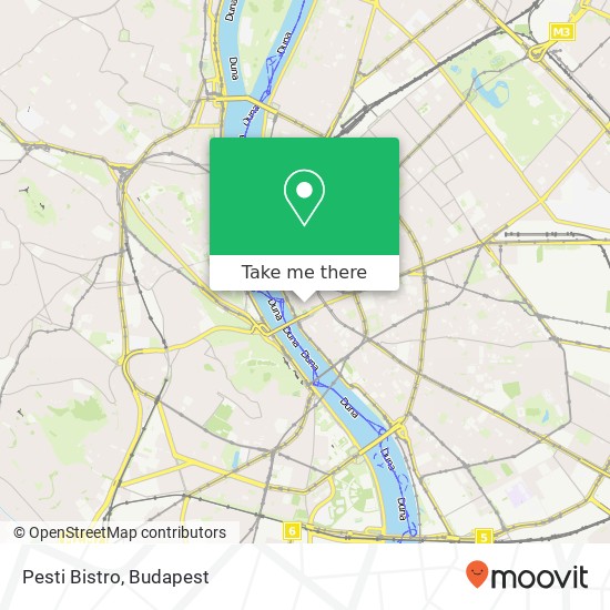 Pesti Bistro, Piarista utca 1 1052 Budapest map