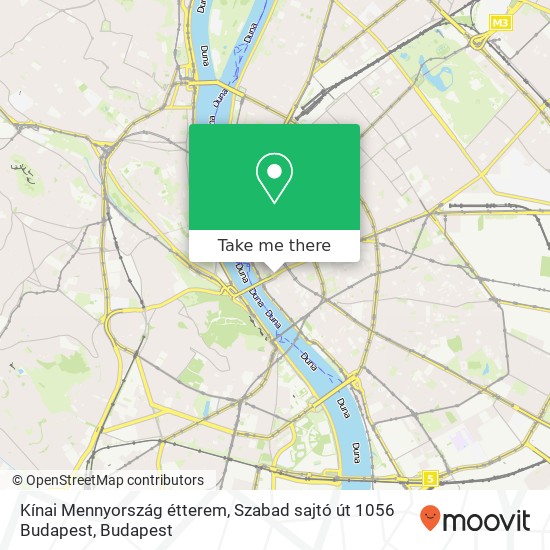 Kínai Mennyország étterem, Szabad sajtó út 1056 Budapest map