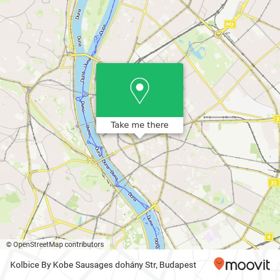 Kolbice By Kobe Sausages dohány Str, Dohány utca 5 1074 Budapest map