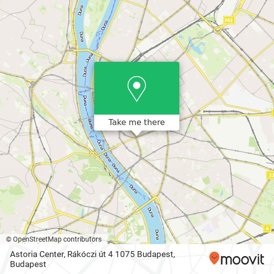 Astoria Center, Rákóczi út 4 1075 Budapest map