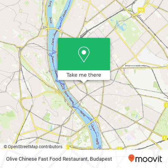 Olive Chinese Fast Food Restaurant, Múzeum körút 5 1053 Budapest map