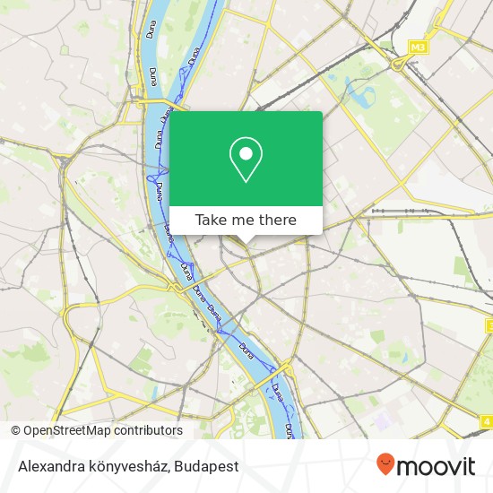 Alexandra könyvesház map