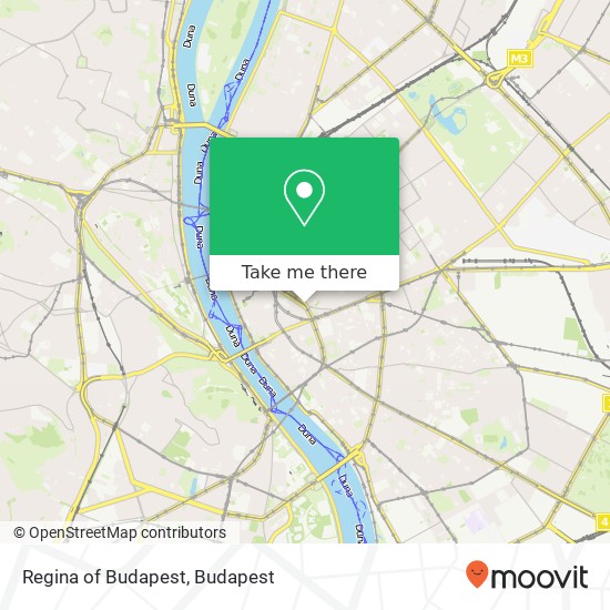 Regina of Budapest, Károly körút 1075 Budapest map