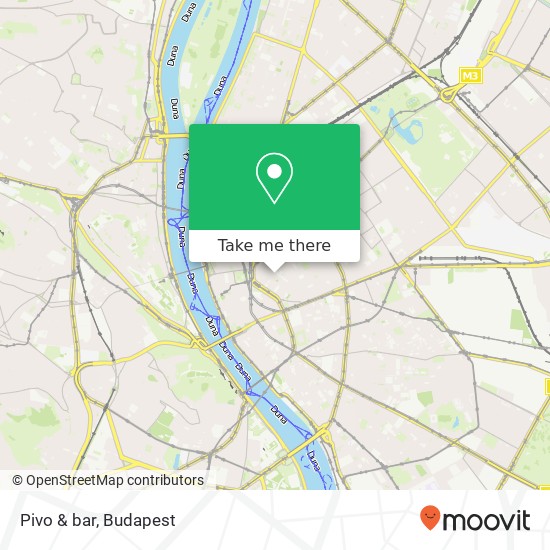 Pivo & bar, Madách Imre út 1075 Budapest map