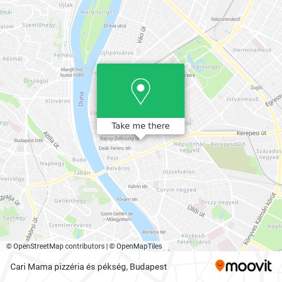 Cari Mama pizzéria és pékség map