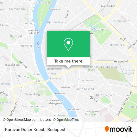 Karavan Doner Kebab map