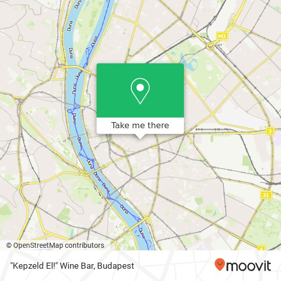 "Kepzeld El!" Wine Bar, Wesselényi utca 23 1077 Budapest map