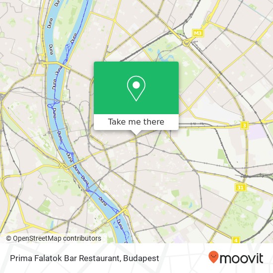 Prima Falatok Bar Restaurant, Rákóczi út 48 1073 Budapest map