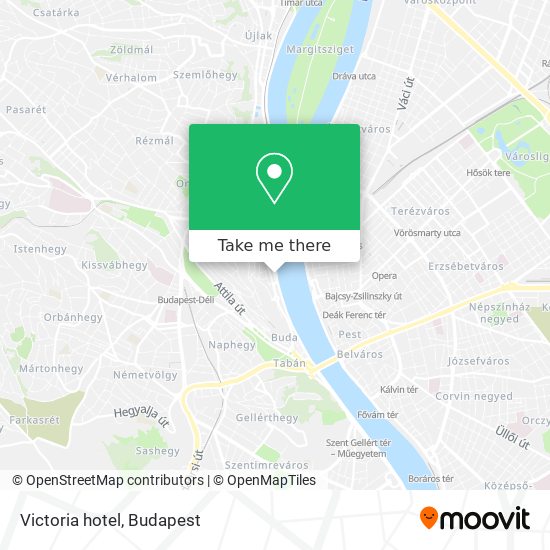 Victoria hotel map