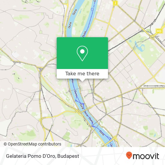 Gelateria Pomo D'Oro, Arany János utca 9 1051 Budapest map