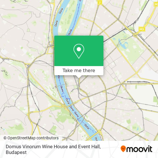 Domus Vinorum Wine House and Event Hall map