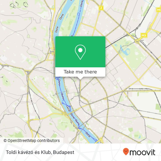 Toldi kávézó és Klub, Bajcsy-Zsilinszky út 36 1054 Budapest map