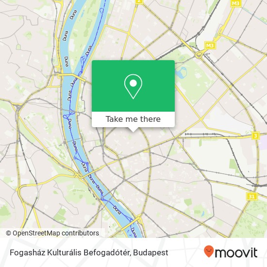 Fogasház Kulturális Befogadótér map