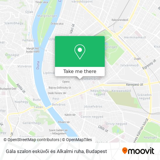 Gála szalon esküvői és Alkalmi ruha map