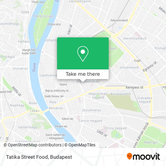 Tatika Street Food map