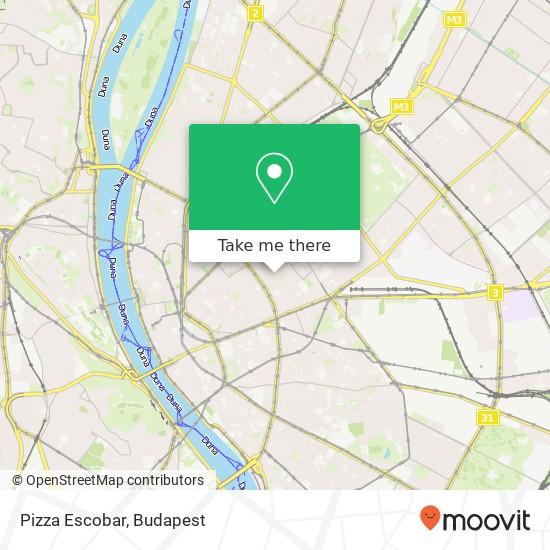 Pizza Escobar, Csengery utca 6 1074 Budapest map