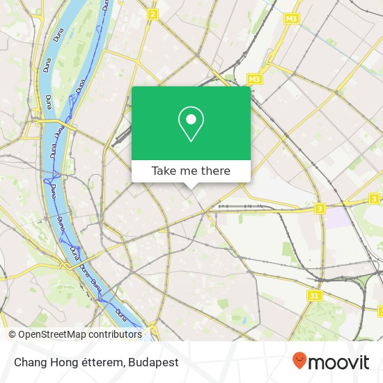 Chang Hong étterem, Rottenbiller utca 28 1078 Budapest map