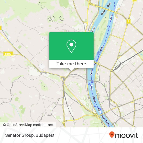 Senator Group, Margit körút 73 1027 Budapest map