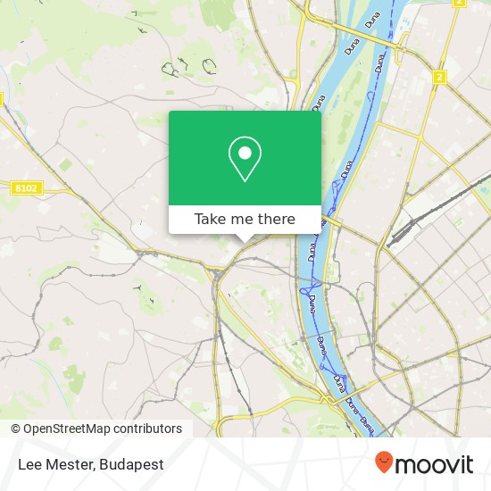 Lee Mester, Fényes Elek utca 1024 Budapest map