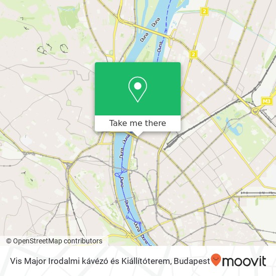Vis Major Irodalmi kávézó és Kiállítóterem, Szent István körút 2 1137 Budapest map