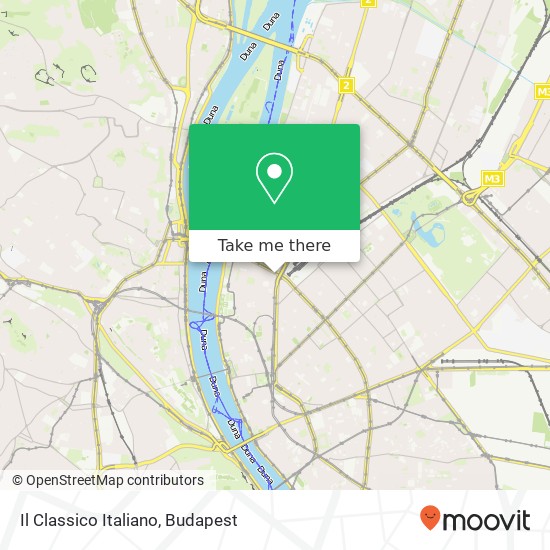 Il Classico Italiano, Nyugati tér 6 1055 Budapest map