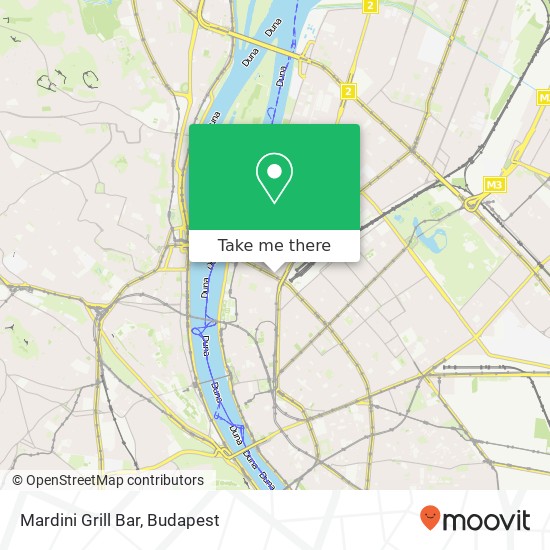 Mardini Grill Bar, Szent István körút 28 1132 Budapest map