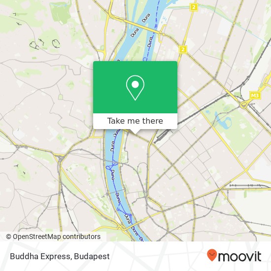 Buddha Express, Szent István körút 11 1055 Budapest map