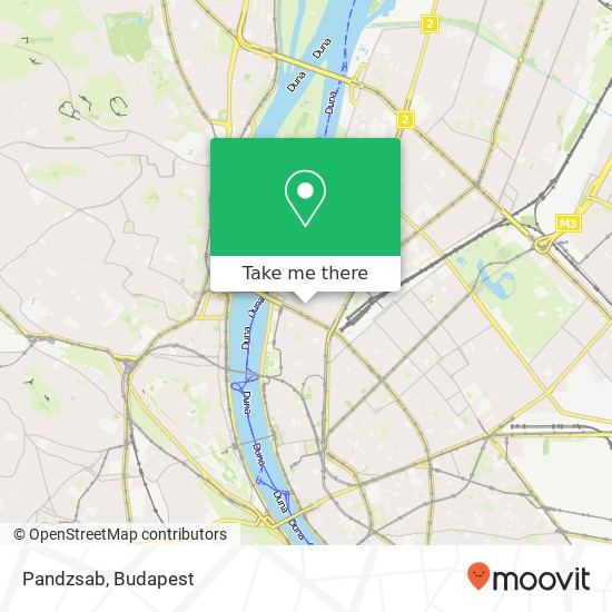 Pandzsab, Pannónia utca 3 1136 Budapest map