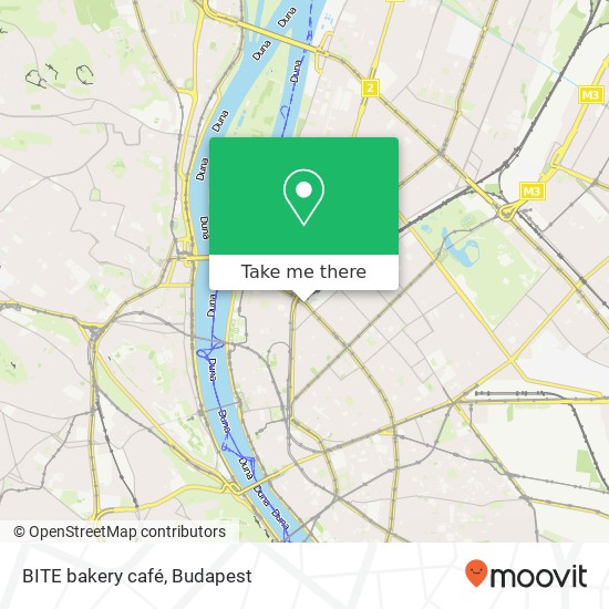 BITE bakery café, Teréz körút 62 1066 Budapest map