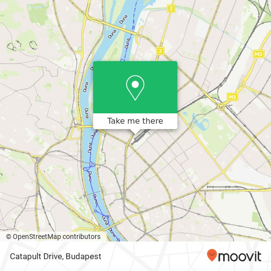 Catapult Drive, Váci út 1062 Budapest map