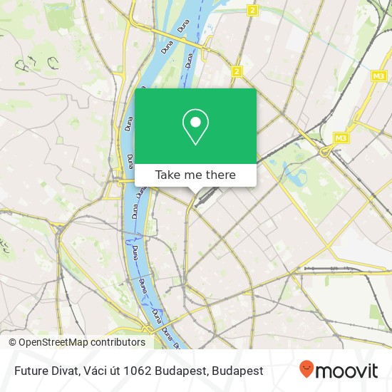Future Divat, Váci út 1062 Budapest map