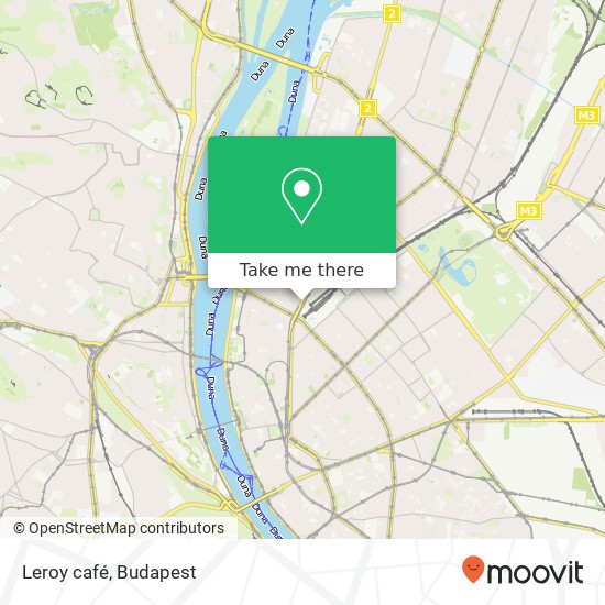 Leroy café, Váci út 1 1062 Budapest map