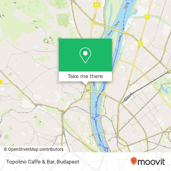 Topolino Caffe & Bar, Frankel Leó út 1023 Budapest map