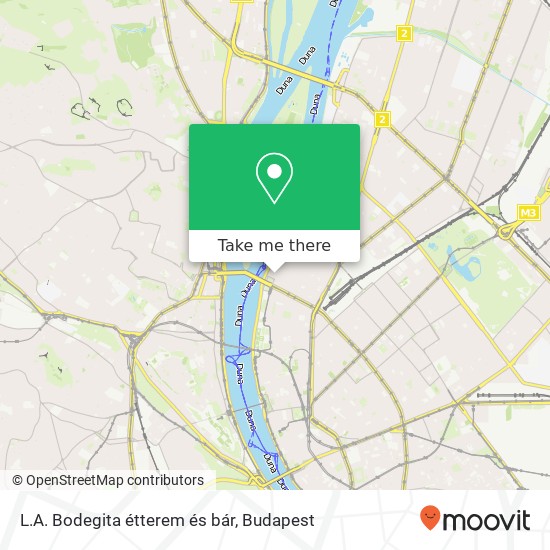 L.A. Bodegita étterem és bár, Pozsonyi út 4 1137 Budapest map
