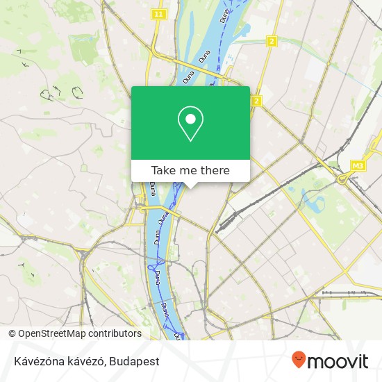 Kávézóna kávézó, Pozsonyi út 1137 Budapest map