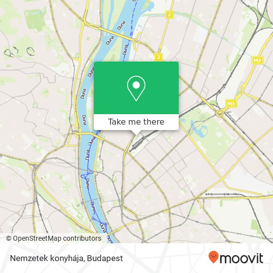 Nemzetek konyhája, Váci út 1062 Budapest map