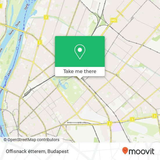 Offisnack étterem, Hungária körút 179 1146 Budapest map