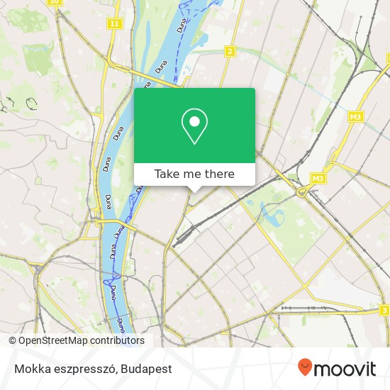 Mokka eszpresszó, Bulcsú utca 23 1134 Budapest map