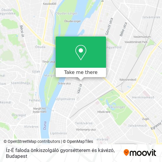 Íz-É faloda önkiszolgáló gyorsétterem és kávézó map