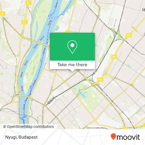 Nyugi, Hun utca 4b 1135 Budapest map