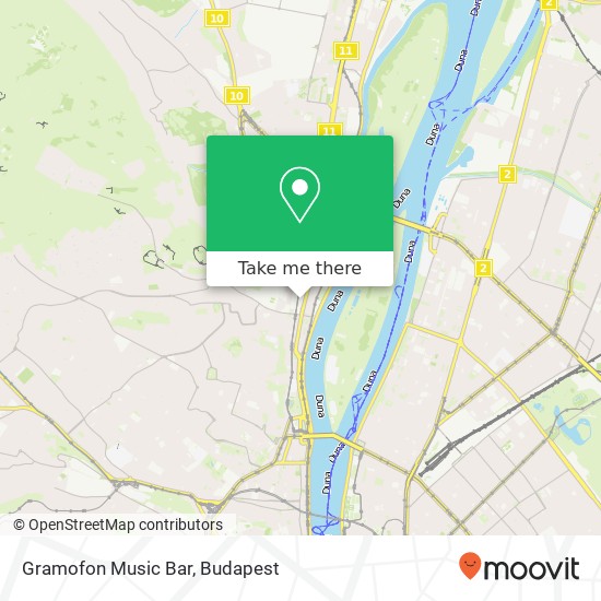 Gramofon Music Bar, Bécsi út 53 1036 Budapest map