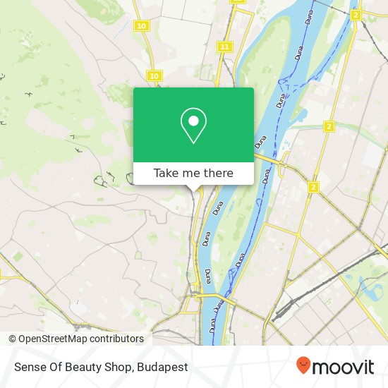 Sense Of Beauty Shop, Bokor utca 1034 Budapest map