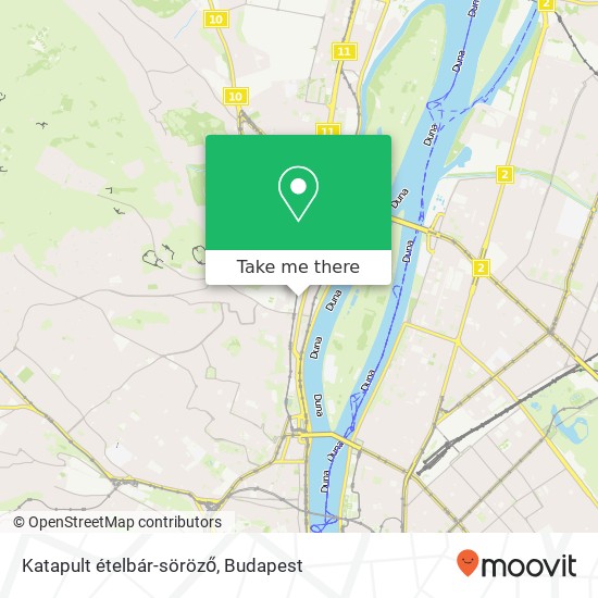 Katapult ételbár-söröző, Bécsi út 1036 Budapest map