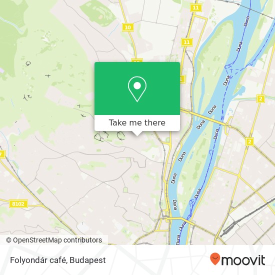 Folyondár café, Folyondár utca 15 1037 Budapest map